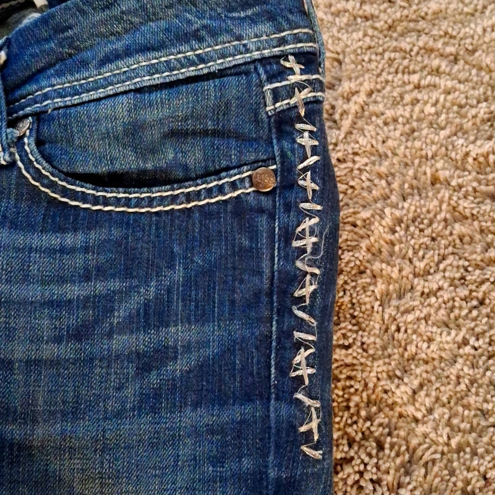 EUC Bke Sabrina Slim Boot Cut Jeans - Picture 11 of 12